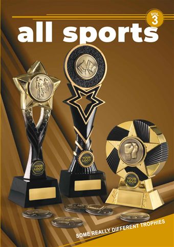 All Sports trophy catalogue cover