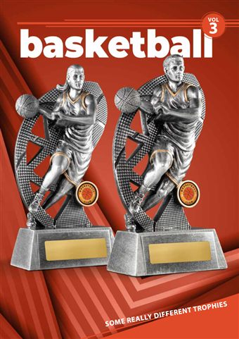Basketball trophy catalogue cover